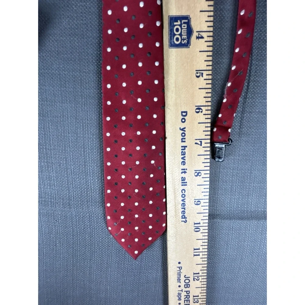 A Child's Place Boys Red Polka Dot Tie 24 Mos-4T